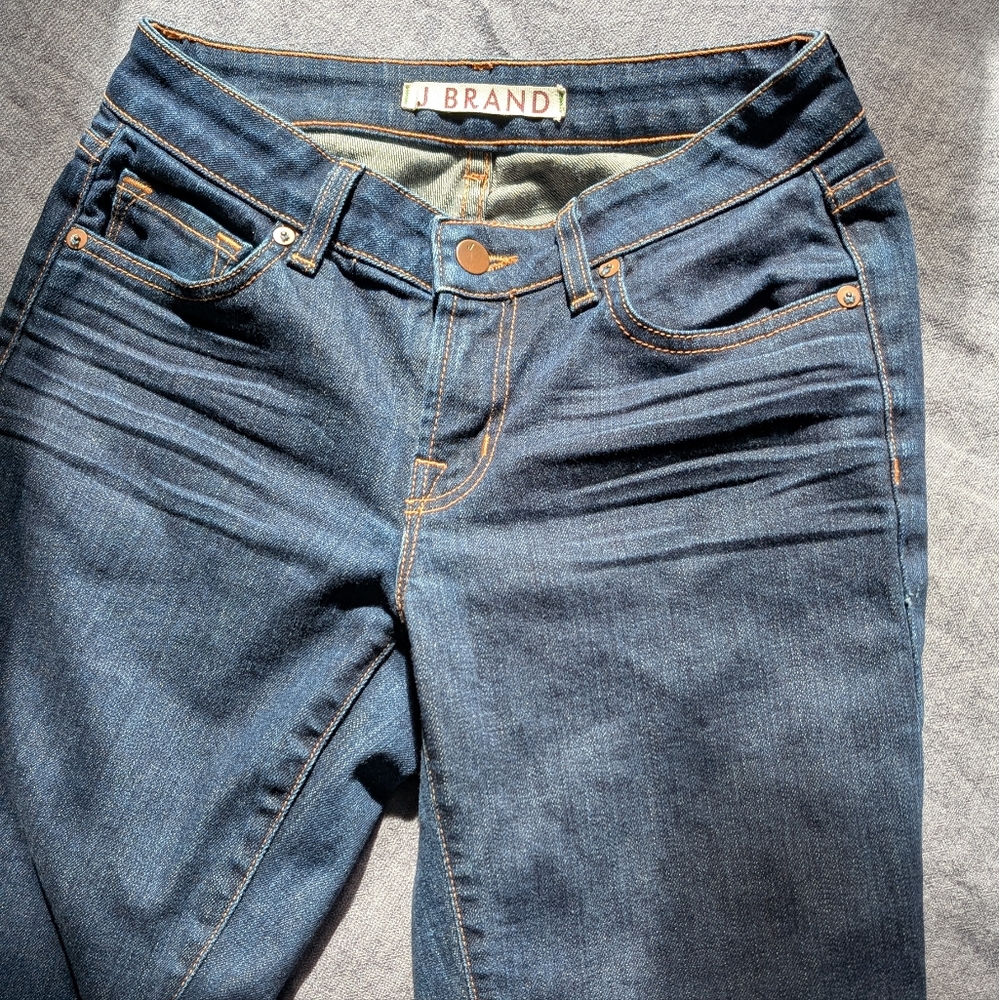 J Brand Low Rise Boot Cut Jeans Size 27